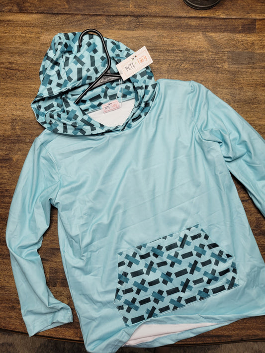Blue Pattern Shirt